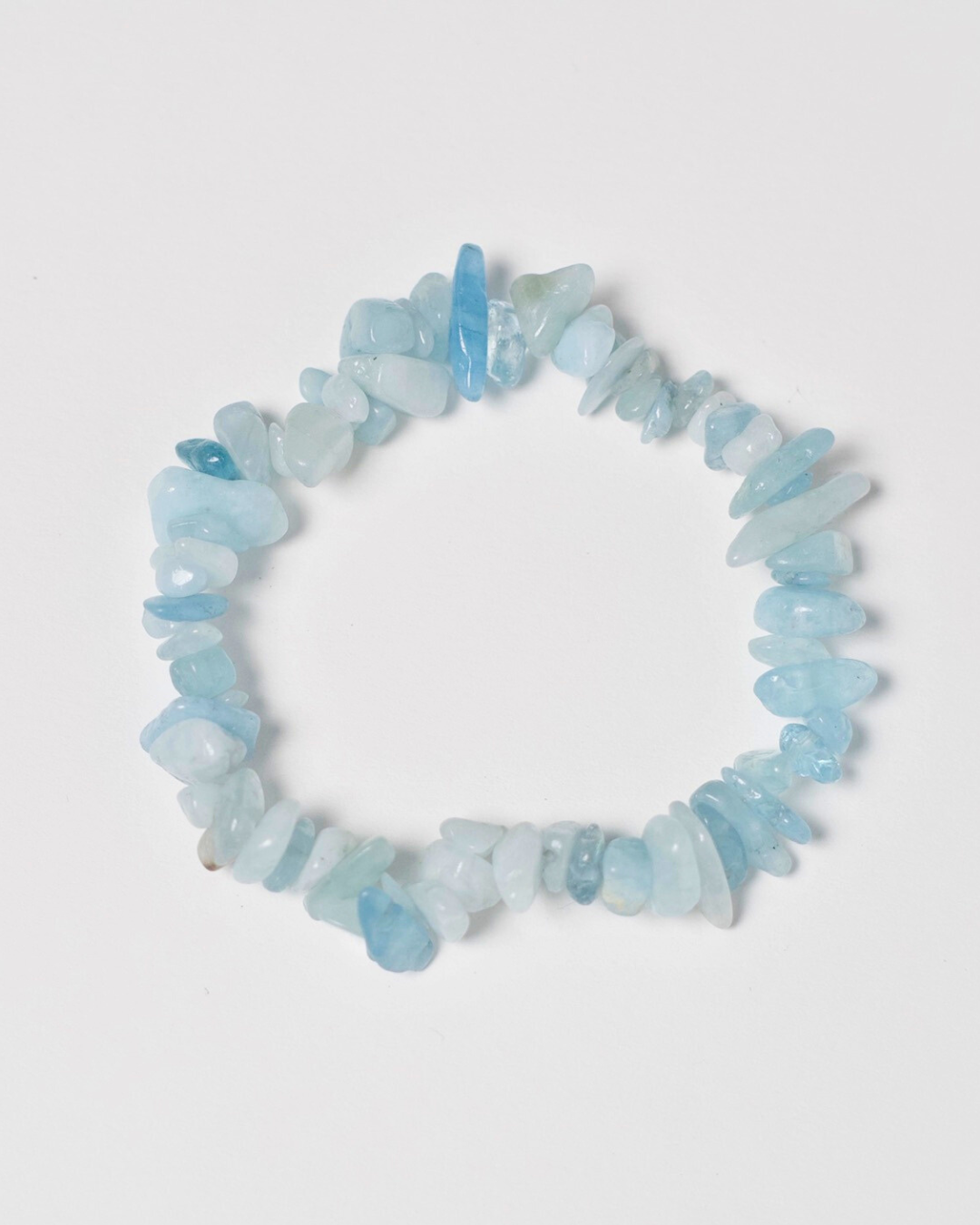 Aquamarine Stone Bracelet