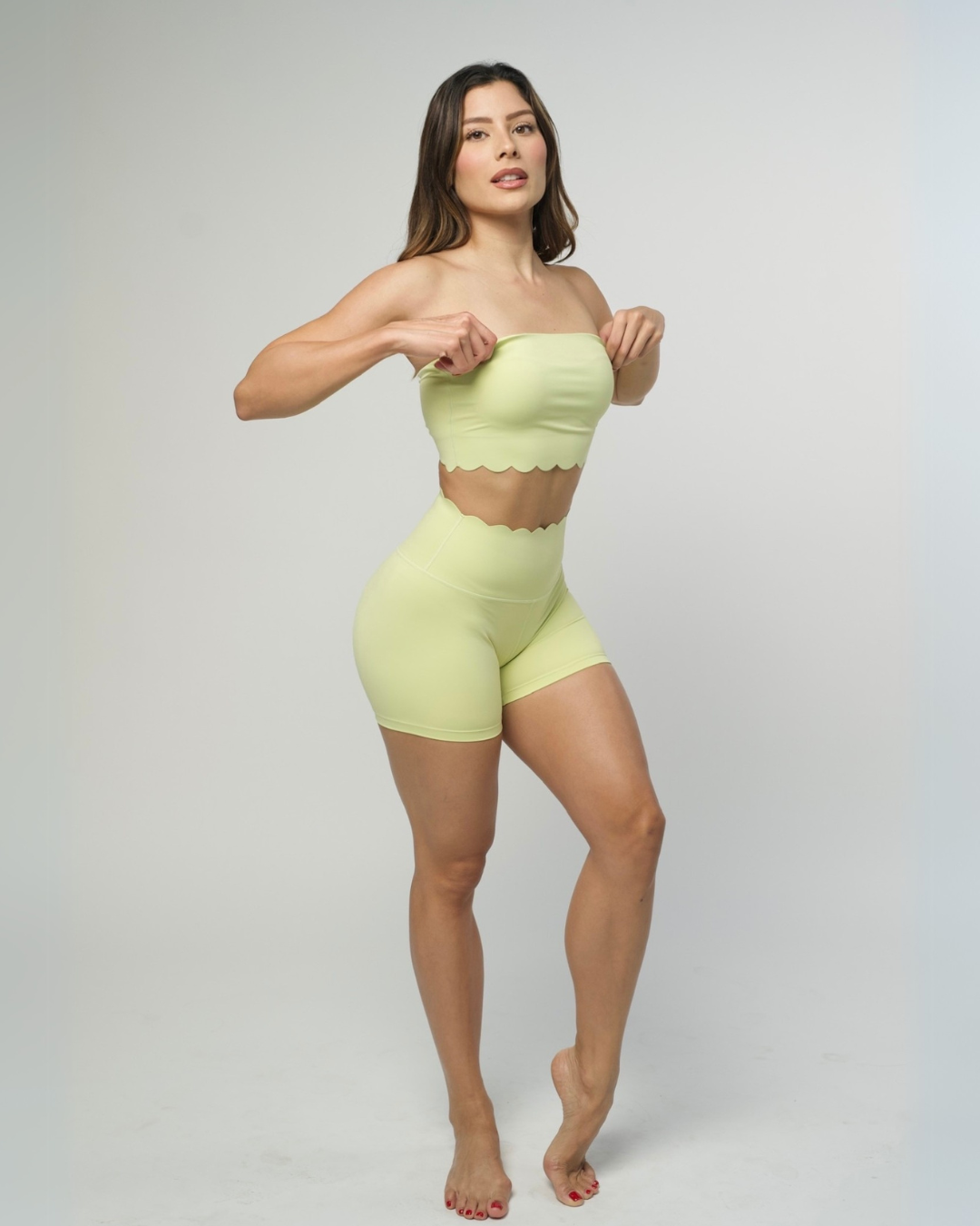 Olivine Set Crop Top + Short